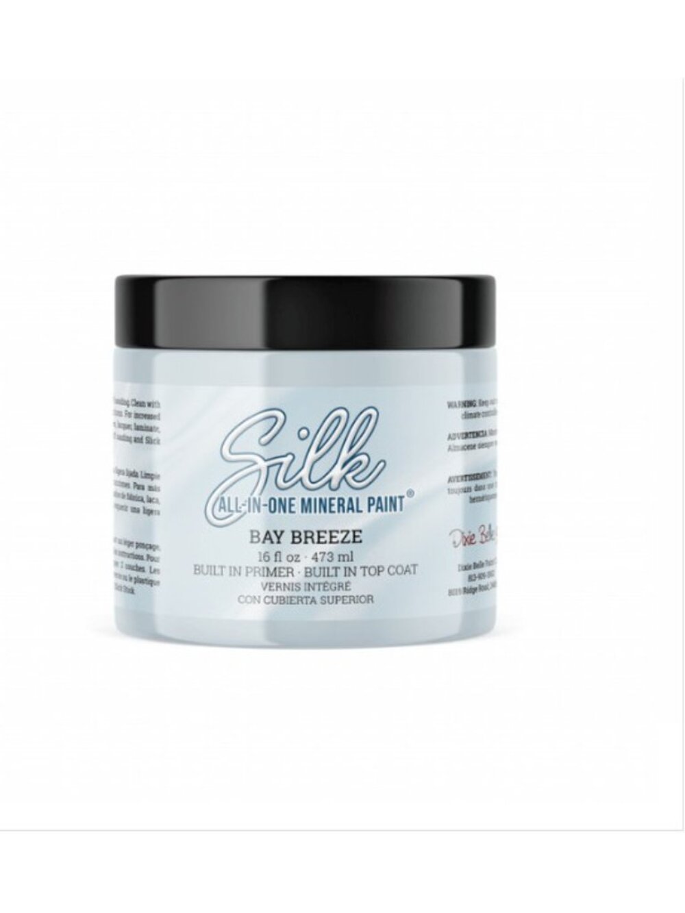 New Sealed Bay Breeze Dixie Belle Silk All-in-One Mineral Paint 16oz - Picture 2 of 3